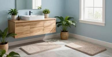 17 Bathroom Mat Sets Ideas for Matching Decor