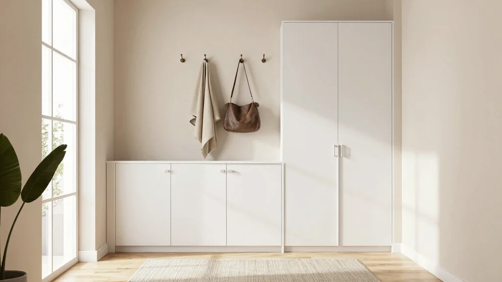17 Built-In Hallway Cabinets Ideas for Storage