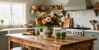 17 Kitchen Island Centerpiece Ideas That Elevate Your Space