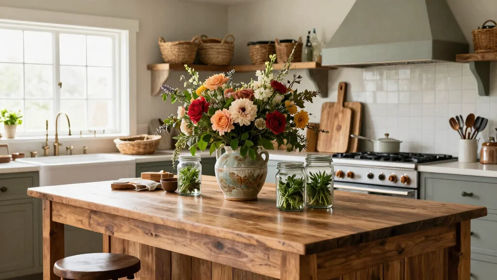 17 Kitchen Island Centerpiece Ideas That Elevate Your Space