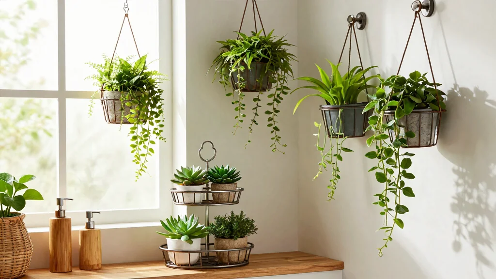 17 Shower Caddy Plant Holder Ideas for a Fresh Bathroom Look
