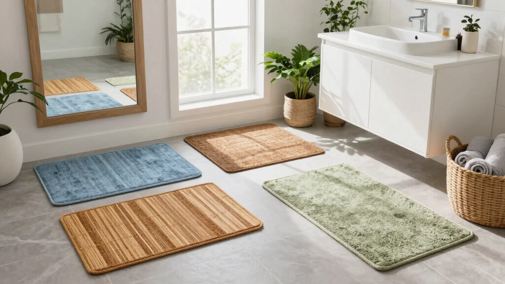 18 Bathroom Floor Mat Ideas for Everyday Use
