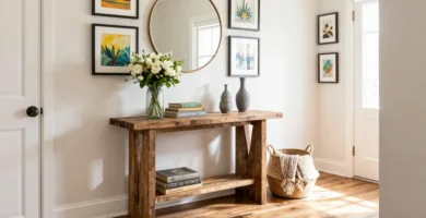 18 Console Table Hallway Ideas for Stylish Entrances