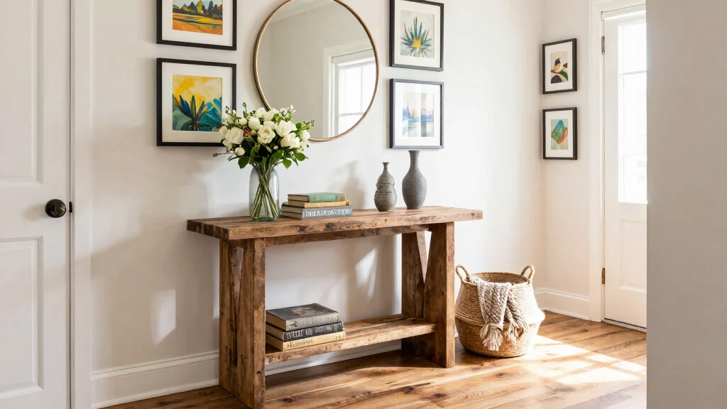 18 Console Table Hallway Ideas for Stylish Entrances