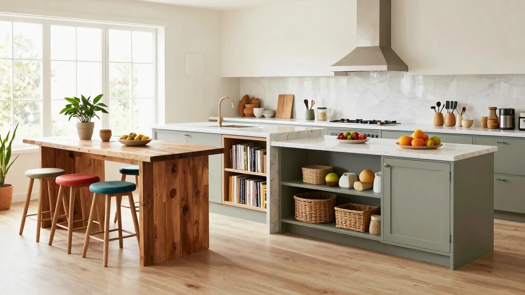 18 DIY Kitchen Island Ideas on a Budget