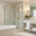 18 Gold Hardware Bathroom Ideas for an Elegant Touch
