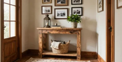 18 Hallway Table Decor Ideas for a Welcoming Look
