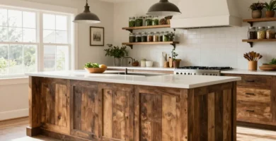 18 Kitchen Island Paneling Ideas for Extra Texture