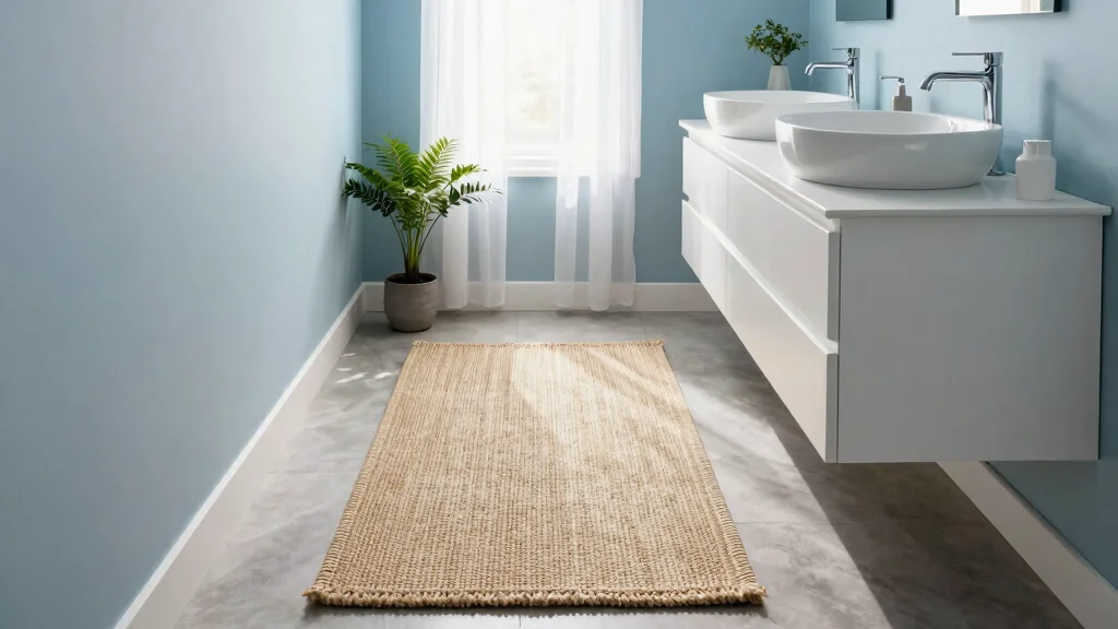 18 Long Bathroom Rug Ideas for Narrow Bathrooms