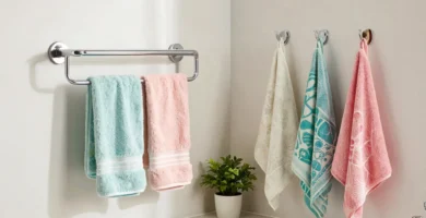 18 Towel Rack Bathroom Hanging Ideas for Small Bathrooms