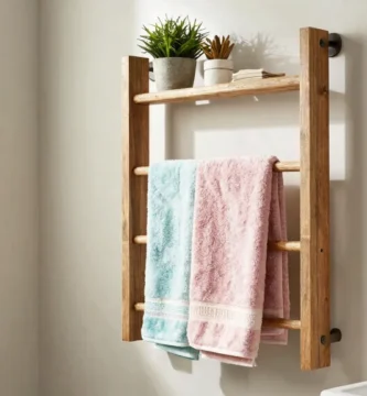 19 Bathroom Towel Rack Ideas for Stylish Storage