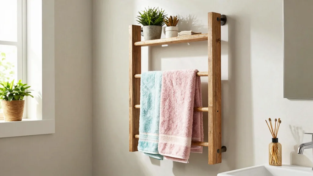 19 Bathroom Towel Rack Ideas for Stylish Storage