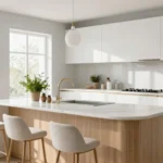 19 Curved Kitchen Island Ideas for a Soft, Modern Look