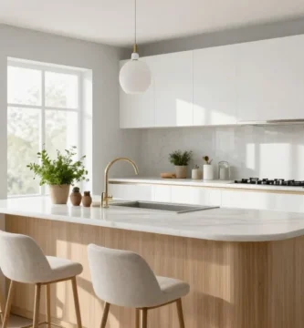 19 Curved Kitchen Island Ideas for a Soft, Modern Look