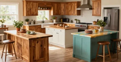 19 DIY Kitchen Island Ideas You Can Build Yourself