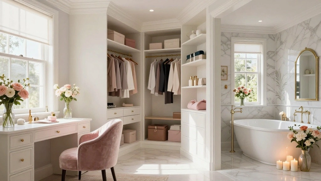 19 Dressing Room with Bathroom Ideas for Luxury Living