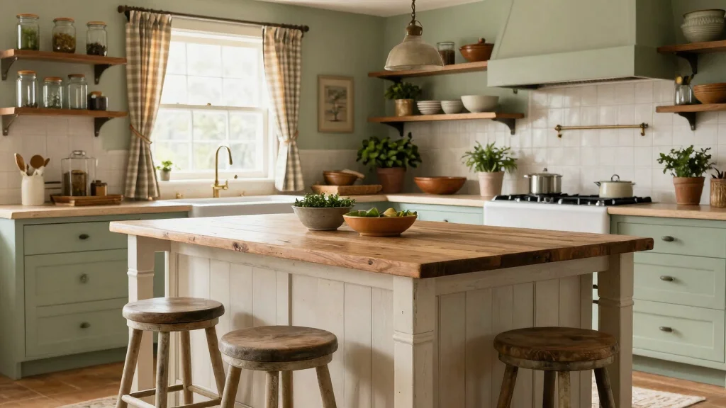 19 Farmhouse Kitchen Island Ideas with Timeless Charm
