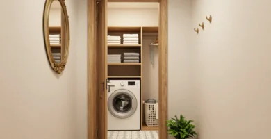19 Hallway Laundry Closet Ideas for Hidden Function