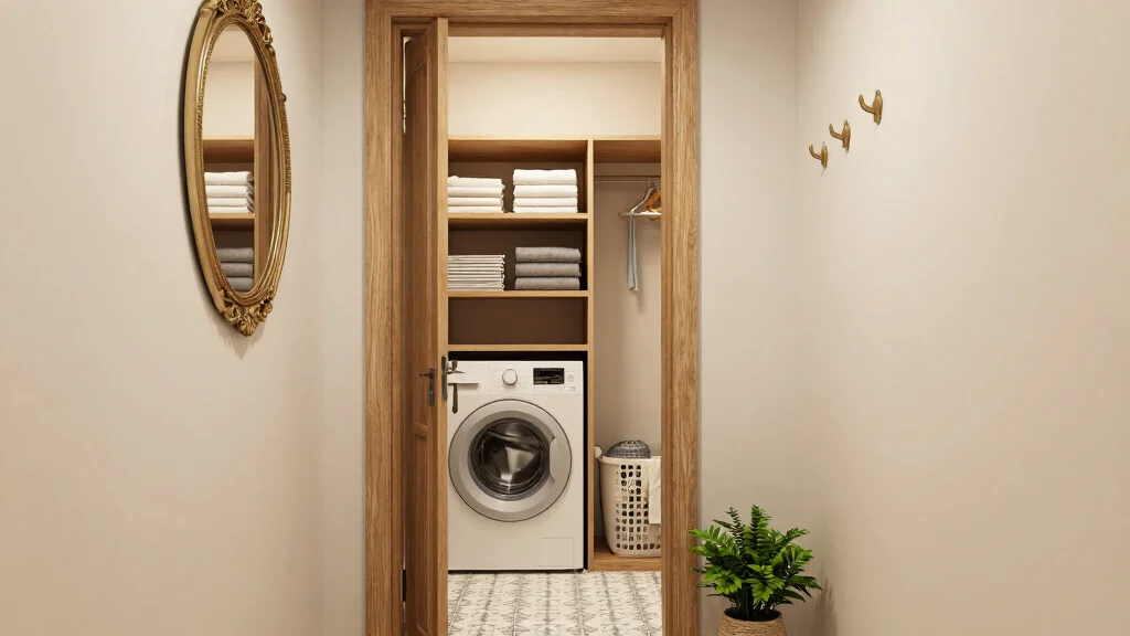19 Hallway Laundry Closet Ideas for Hidden Function
