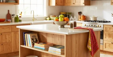 19 Kitchen Island Organization Ideas for a Tidy Space