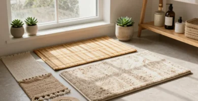 20 Bathroom Mat Ideas for Comfort & Style: Eco-Friendly Options