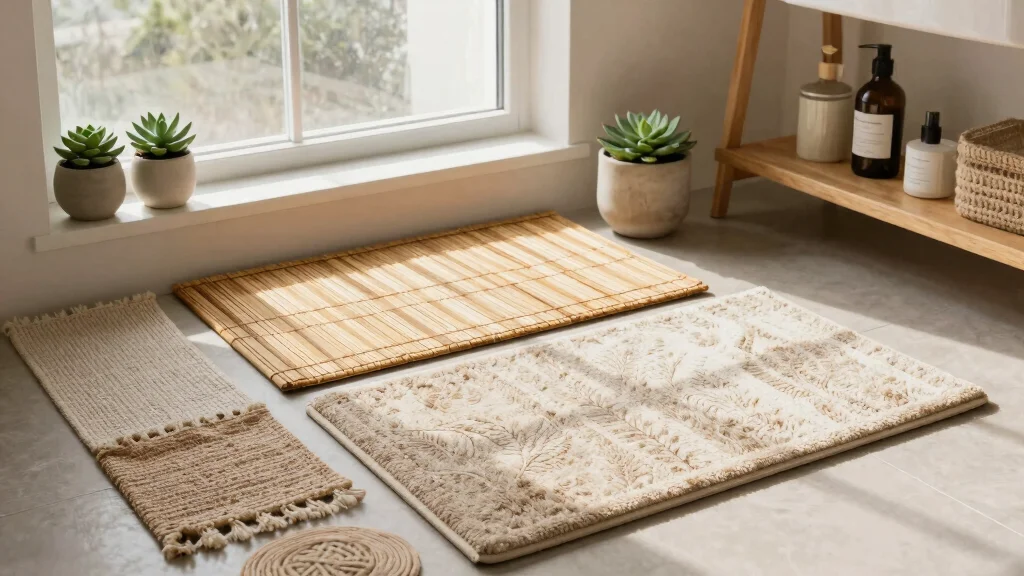 20 Bathroom Mat Ideas for Comfort & Style: Eco-Friendly Options