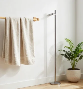 20 Modern Bathroom Towel Rack Ideas for Minimal Homes