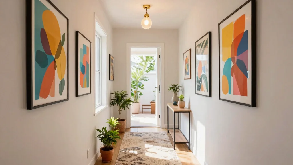 Dark and Narrow Doesn't Have To Feel Gloomy: 12 Hallway Ideas That Open It Up Visually