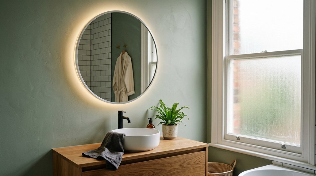 illuminated bathroom mirror reviews