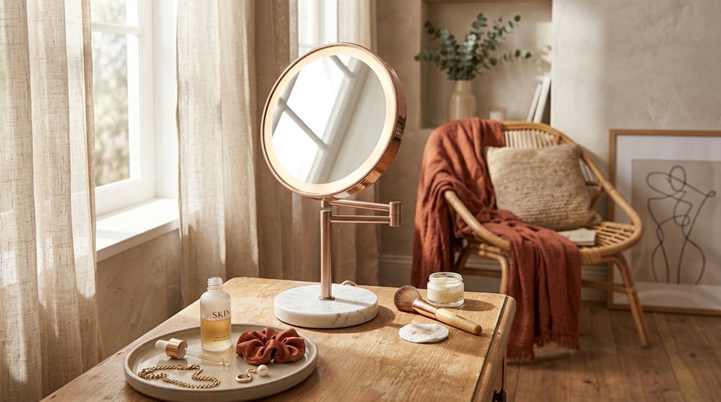 lighted magnifying makeup mirror 2027