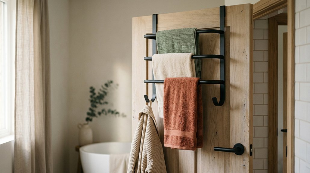 top over the door towel racks