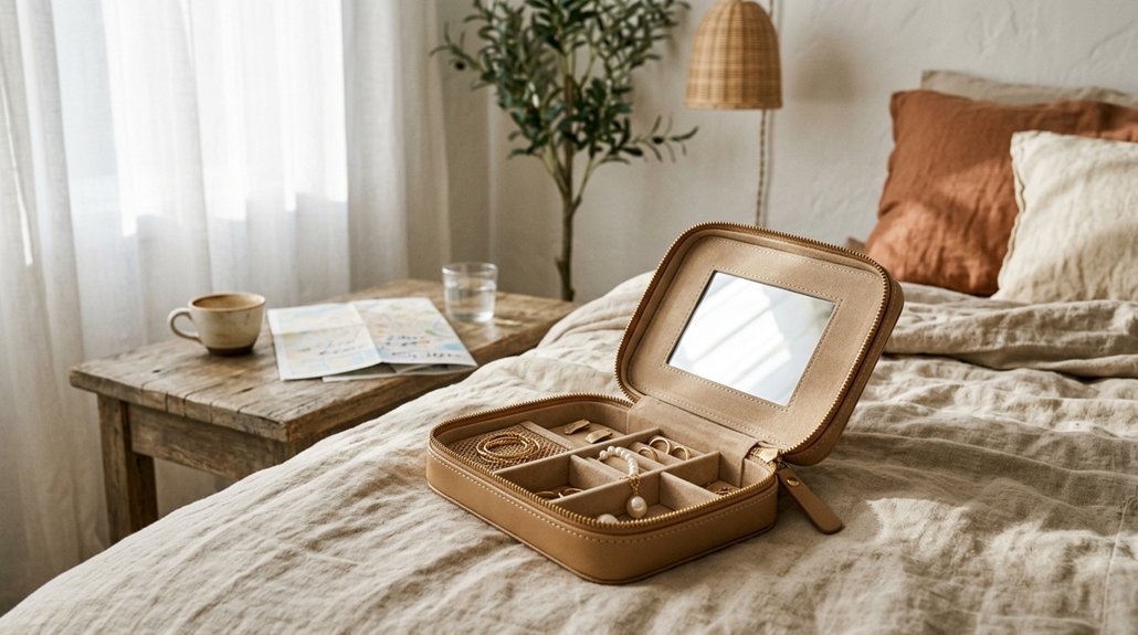 top travel jewelry storage options
